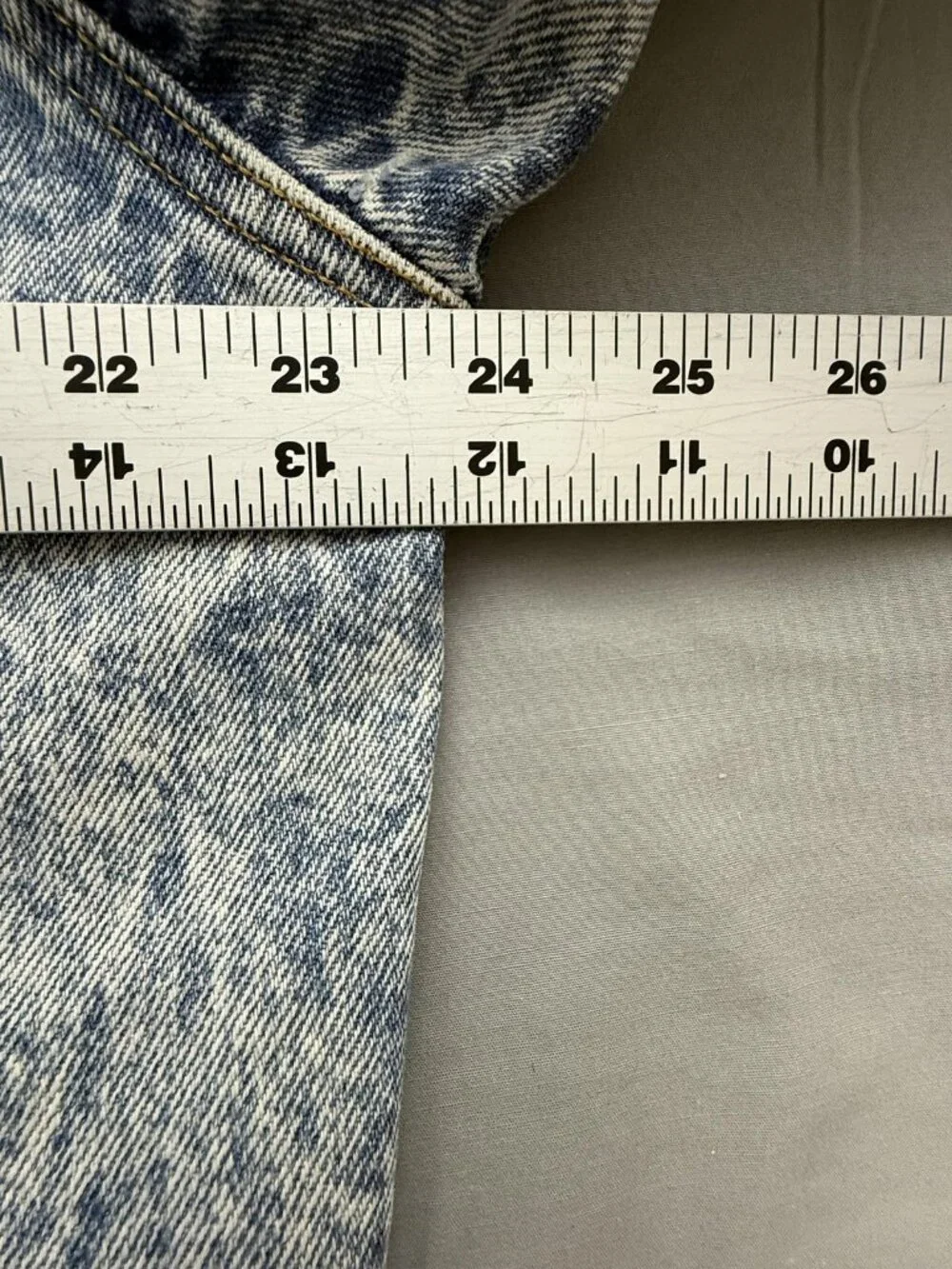 VTG 80s Levis Acid Wash Denim Trucker Jacket Mens L Made in USA 70507 0219 4 Pkt